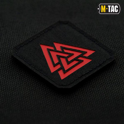 M-Tac patch Valknut Laser Cut Ranger Green/Black