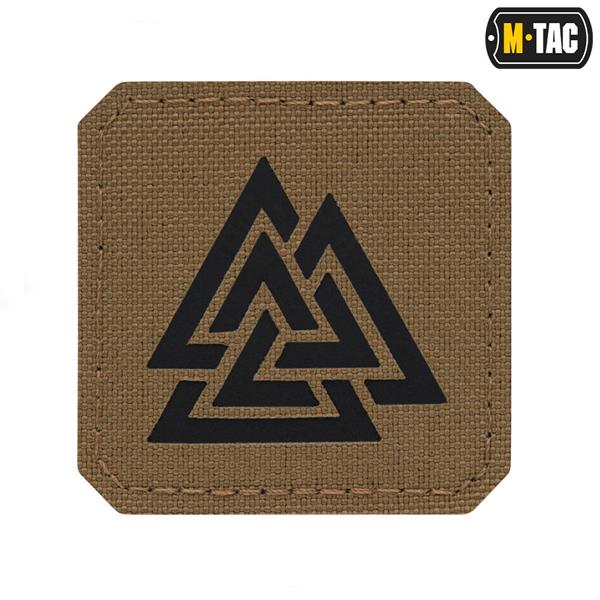 M-Tac patch Valknut Laser Cut Ranger Green/Black