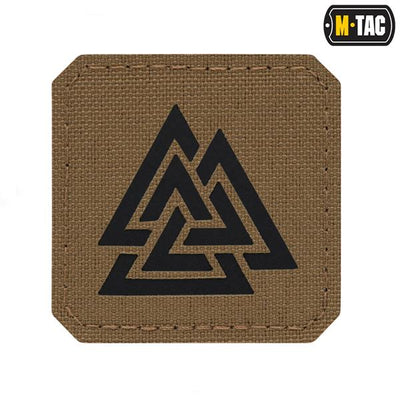 M-Tac patch Valknut Laser Cut Ranger Green/Black