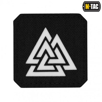 M-Tac patch Valknut Laser Cut Ranger Green/Black