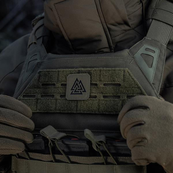M-Tac patch Valknut Laser Cut Ranger Green/Black