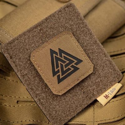 M-Tac patch Valknut Laser Cut Ranger Green/Black