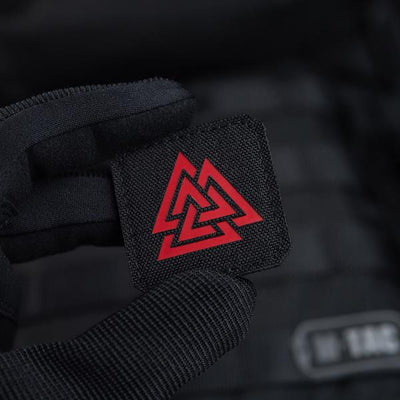 M-Tac patch Valknut Laser Cut Ranger Green/Black
