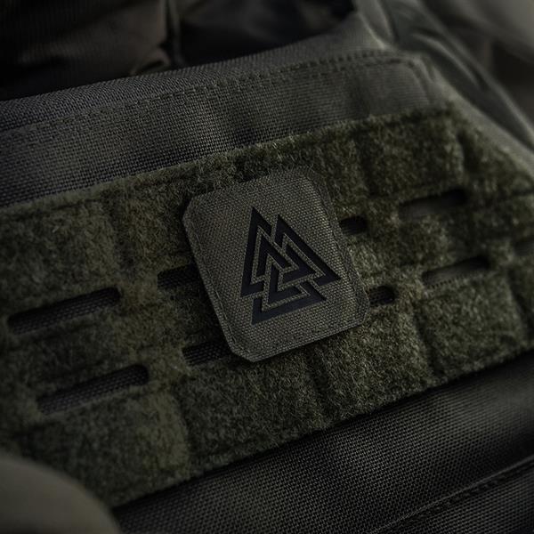 M-Tac patch Valknut Laser Cut Ranger Green/Black