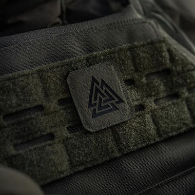 M-Tac patch Valknut Laser Cut Ranger Green/Black