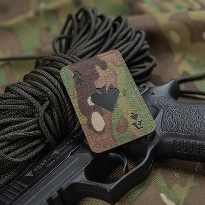 M-Tac patch Ace of Spades Laser Cut