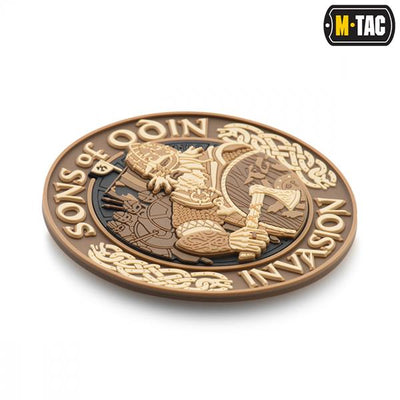 M-Tac patch Sons of Odin 3D PVC black/red