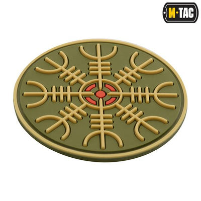M-Tac patch Egeshelm PVC black and white
