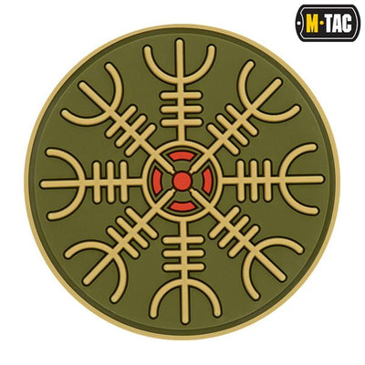 M-Tac patch Egeshelm PVC black and white