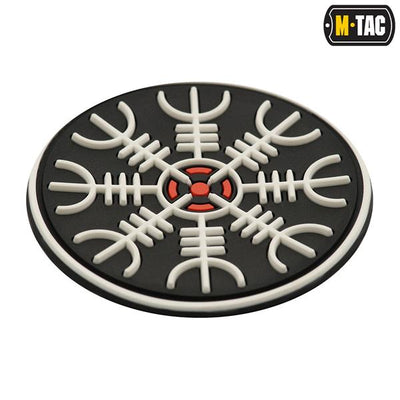 M-Tac patch Egeshelm PVC black and white