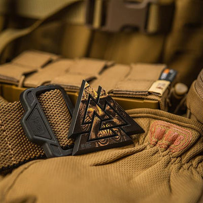 M-Tac patch Valknut 3D PVC Black/Coyote