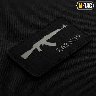 M-Tac patch AKM 7,62?39 Laser Cut Coyote/Black