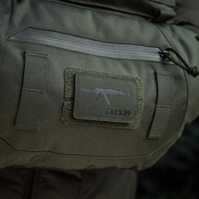 M-Tac patch AKM 7,62?39 Laser Cut Coyote/Black
