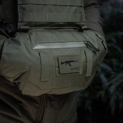 M-Tac patch AKM 7,62?39 Laser Cut Coyote/Black