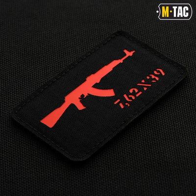 M-Tac patch AKM 7,62?39 Laser Cut Coyote/Black