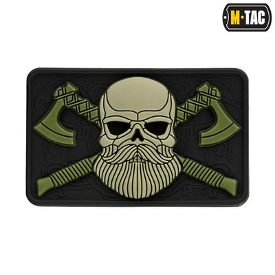 M-tac bearded skull 3d pvc