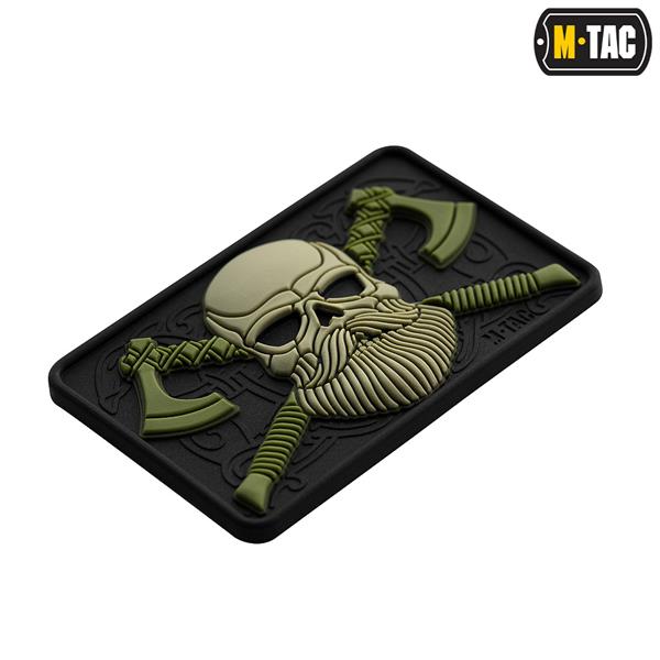 M-tac bearded skull 3d pvc