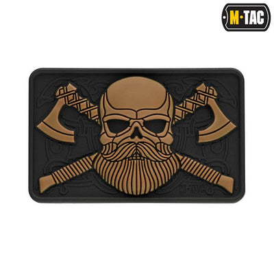 M-tac bearded skull 3d pvc