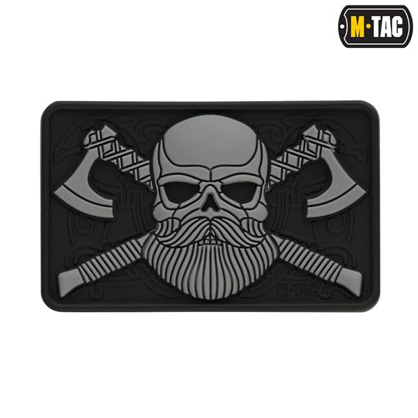 M-tac bearded skull 3d pvc