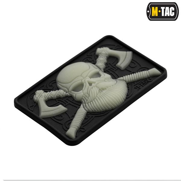 M-tac bearded skull 3d pvc
