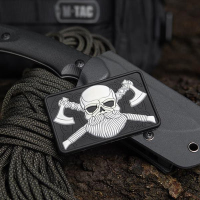M-tac bearded skull 3d pvc