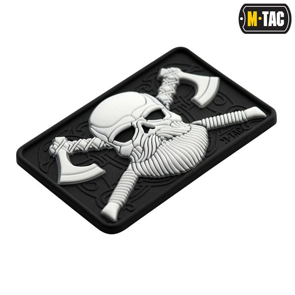 M-tac bearded skull 3d pvc