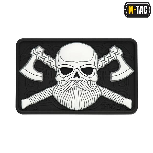 M-tac bearded skull 3d pvc
