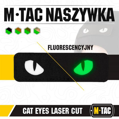 M-Tac patch Cat Eyes Laser Cut