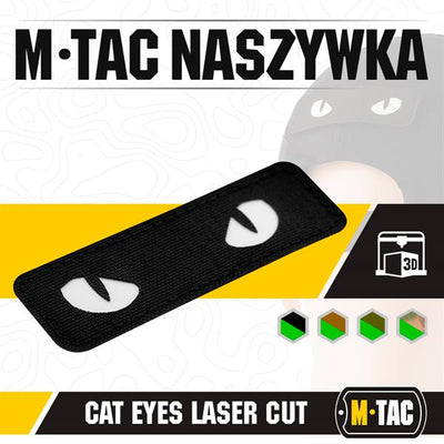 M-Tac patch Cat Eyes Laser Cut