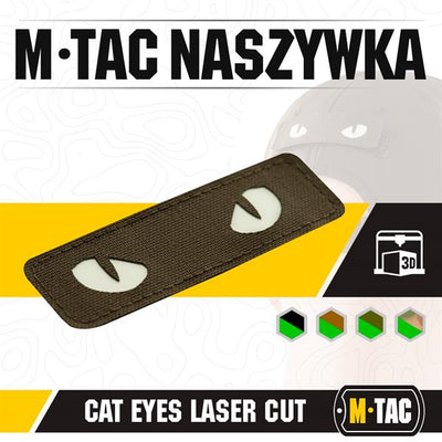 M-Tac patch Cat Eyes Laser Cut