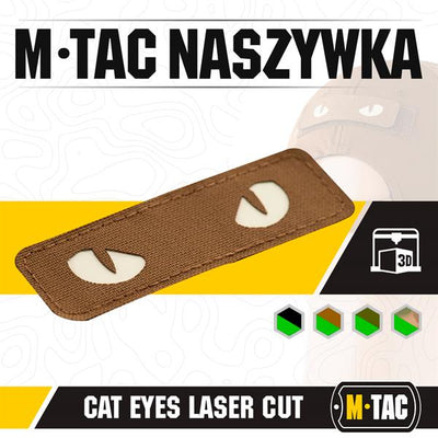 M-Tac patch Cat Eyes Laser Cut