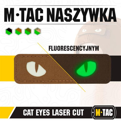 M-Tac patch Cat Eyes Laser Cut