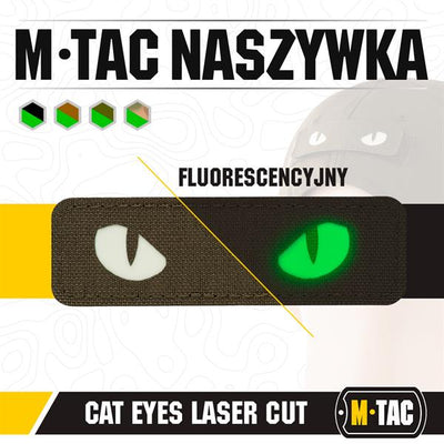 M-Tac patch Cat Eyes Laser Cut