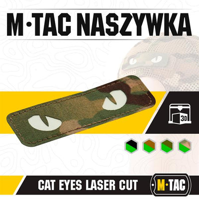 M-Tac patch Cat Eyes Laser Cut