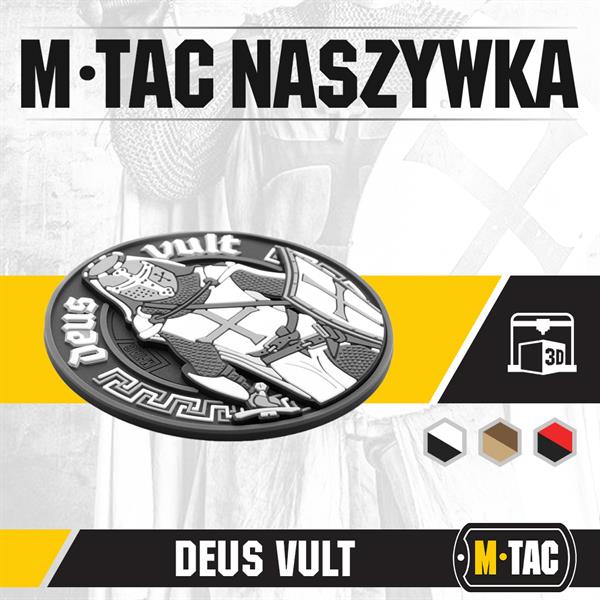 M-Tac patch Deus Vult 3D PVC