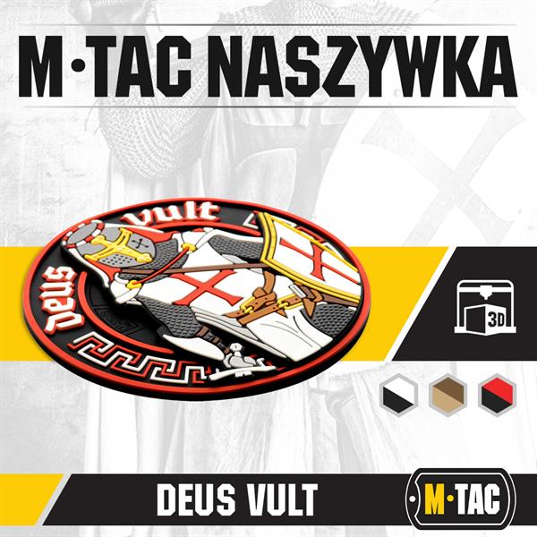 M-Tac patch Deus Vult 3D PVC