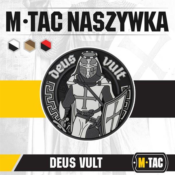 M-Tac patch Deus Vult 3D PVC