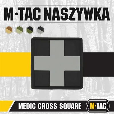 M-Tac patch Medic Cross Square PVC