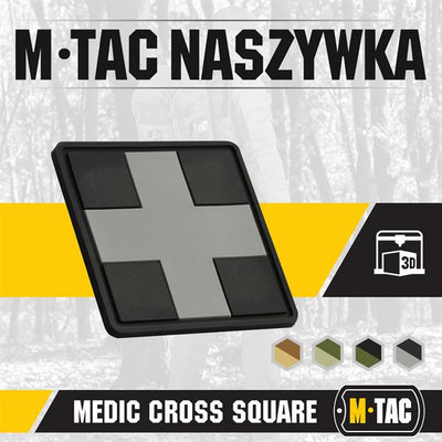 M-Tac patch Medic Cross Square PVC