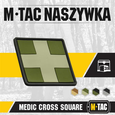 M-Tac patch Medic Cross Square PVC