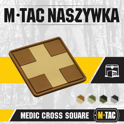 M-Tac patch Medic Cross Square PVC
