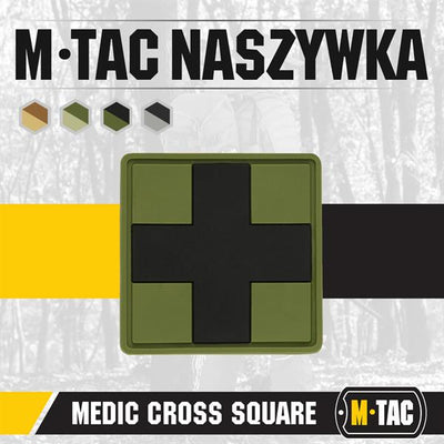 M-Tac patch Medic Cross Square PVC