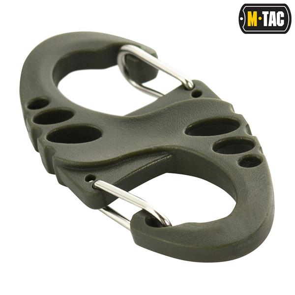 M-Tac Plastic S-Hook Carabiner (Set of 5)