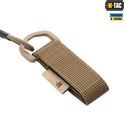 M-Tac Safety Cord with D-ring Coyote