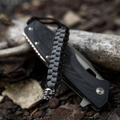 M-Tac Knife Lanyard Cuboid Skull Black/Coyote