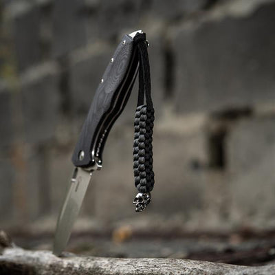 M-Tac Knife Lanyard Cuboid Skull Black/Coyote