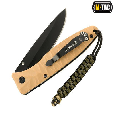 M-Tac Knife Lanyard Cuboid Skull Black/Coyote