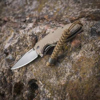 M-Tac Knife Lanyard Viper Stainless Steel Coyote