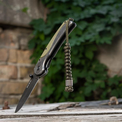 M-Tac Knife Lanyard Viper Stainless Steel Coyote