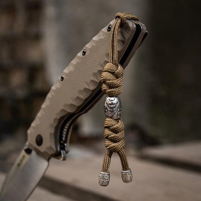 M-Tac Knife Lanyard Zeus Stainless Steel Black